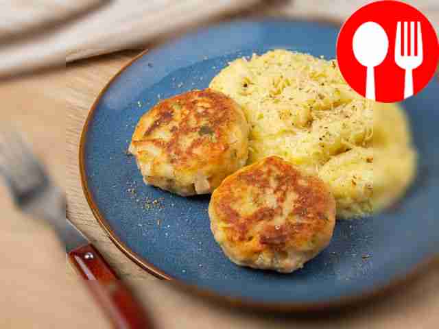 Котлеты из окуня и форели