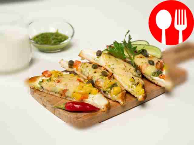 Тост с творожным сыром