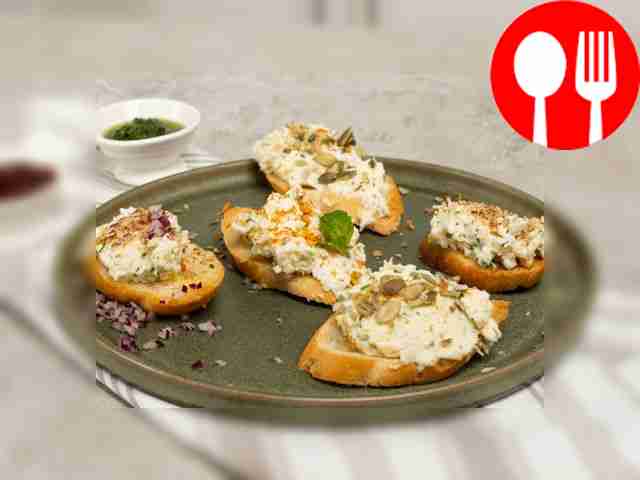 Тост с чесноком