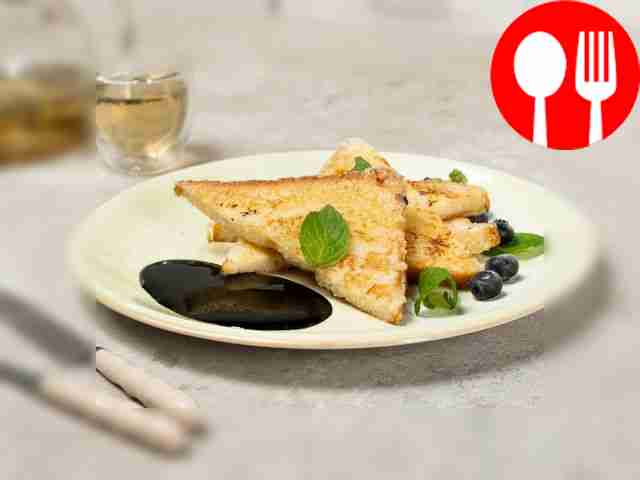 Тост с молоком