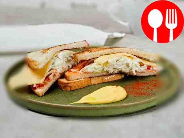 Тост с капустой