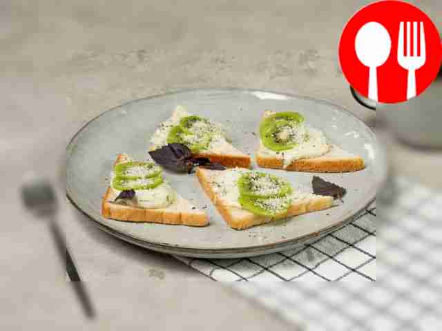 Тост с киви