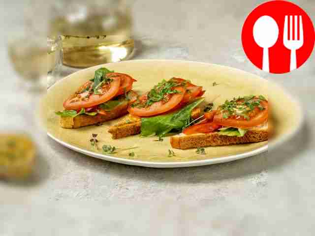 Тост с нерафинированным подсолнечным маслом