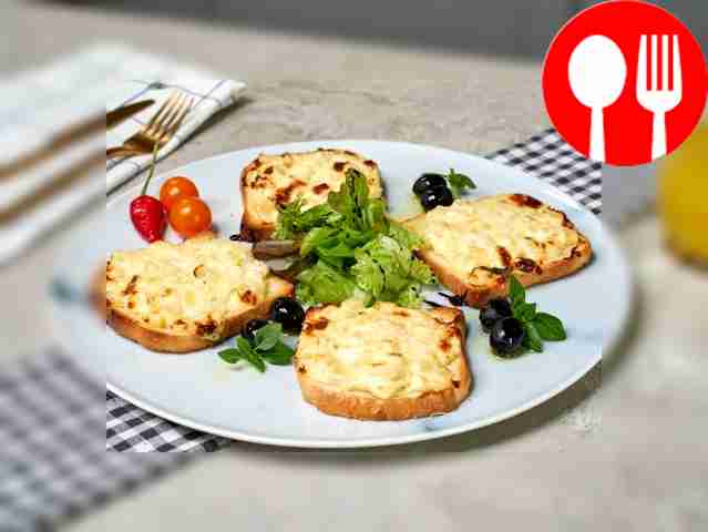 Тост с твердым сыром