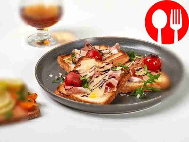 Тост с топленым сливочным маслом