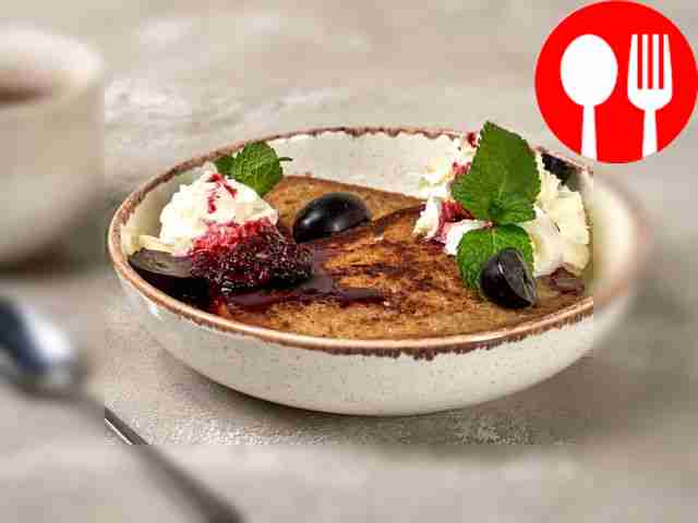 Тост с цветочным медом