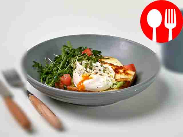 Тост с адыгейским сыром