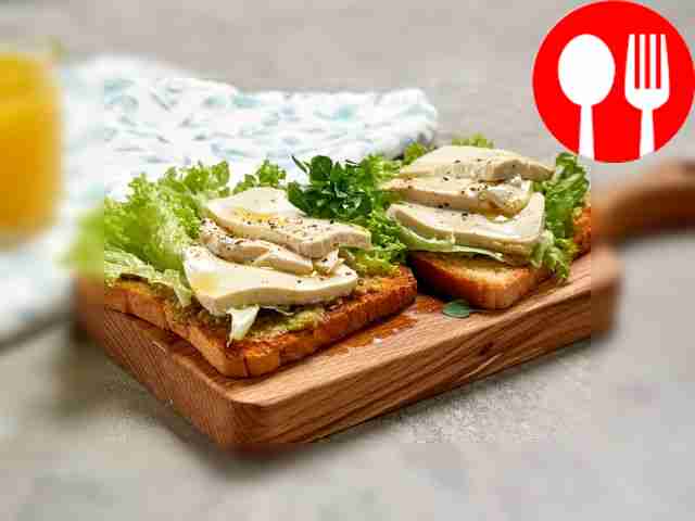 Тост с тофу