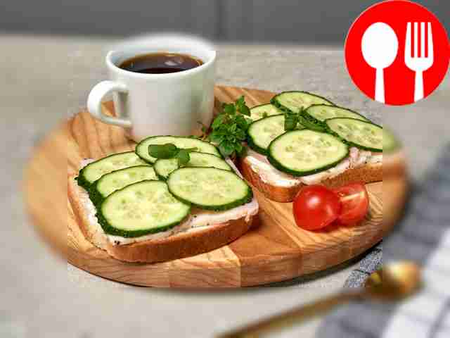 Тост с бужениной