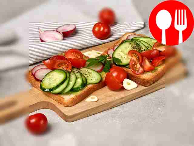 Тост с маслом авокадо