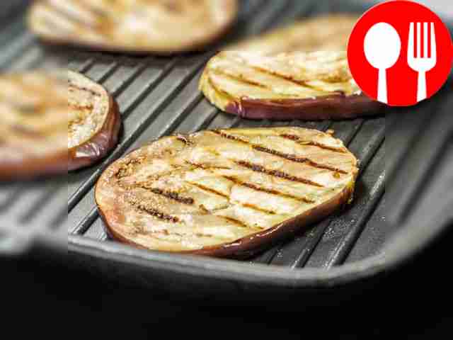 Prepare the eggplants. Cut the eggplants into...