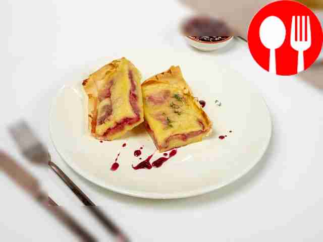 Фило с ягодами