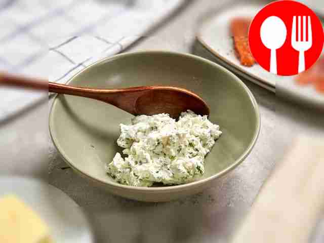 Make the filling. Combine chopped dill with...