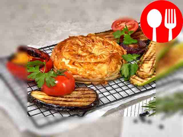 Фило с мясным фаршем