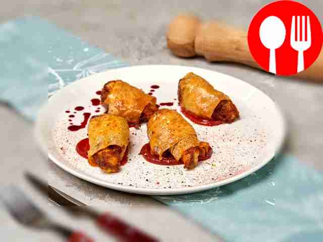 Filo with chicken wings