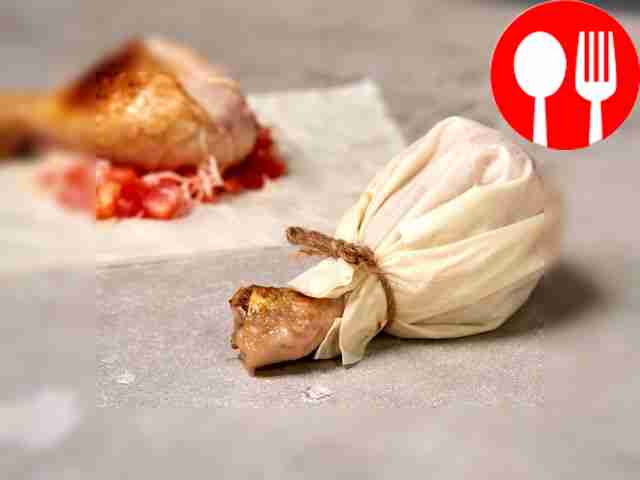 Приготовьте куриные ножки в тесте фило....