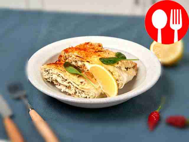 Фило с мягким сыром