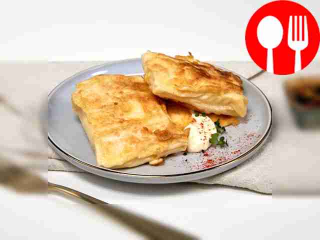 Фило с плавленым сыром