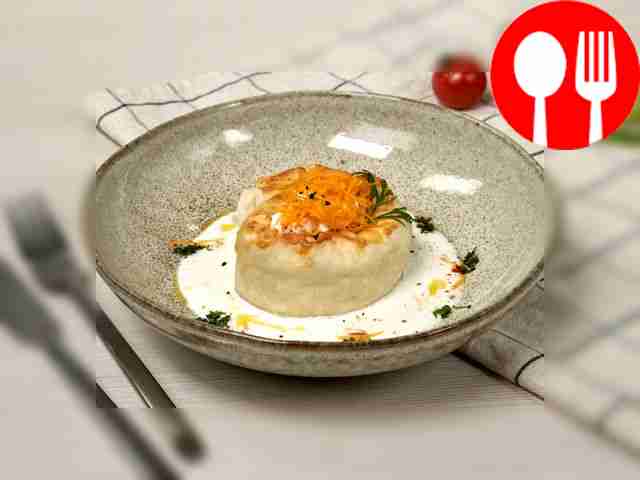 Filo with minced pork