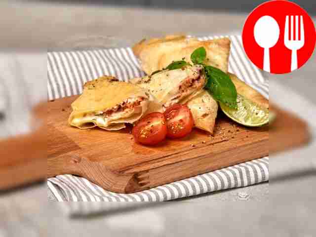 Фило со слабосоленой семгой