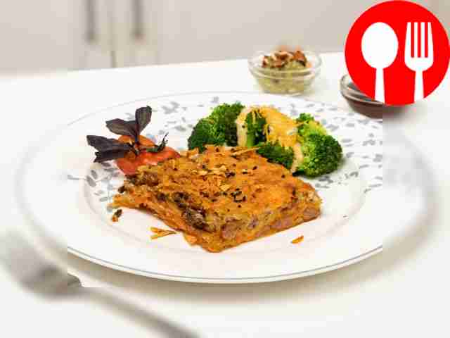 Фило со свежим мясом