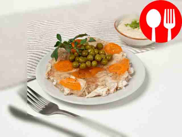 Холодец из куриной грудки