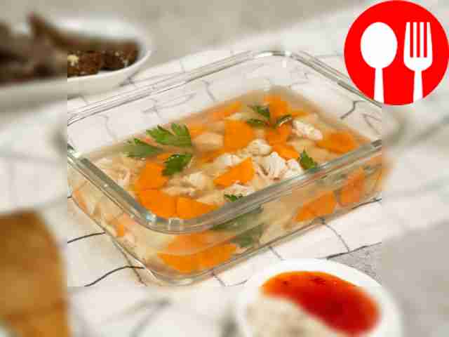 Холодец из куриного окорочка