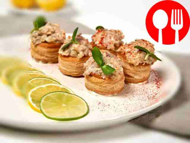 Волованы с начинкой