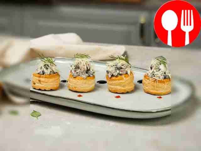 Волованы с сыром