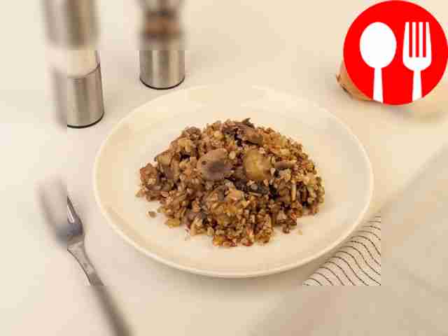 Гречка с шампиньонами Buckwheat with champignons