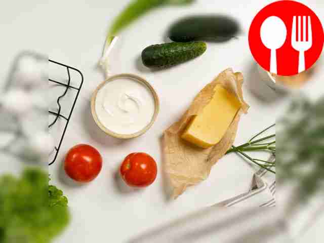 Rinse and boil the egg, then peel and grate on...