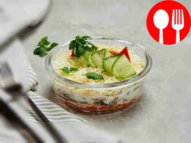 Салат «Нежность» с печенью