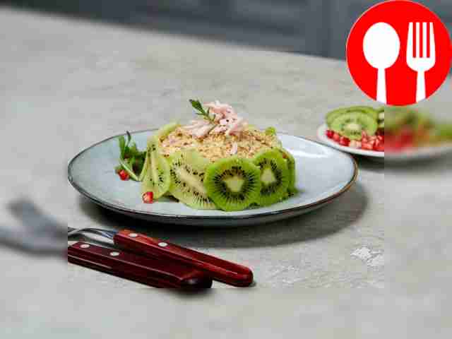 Салат «Киви — изумрудная россыпь»