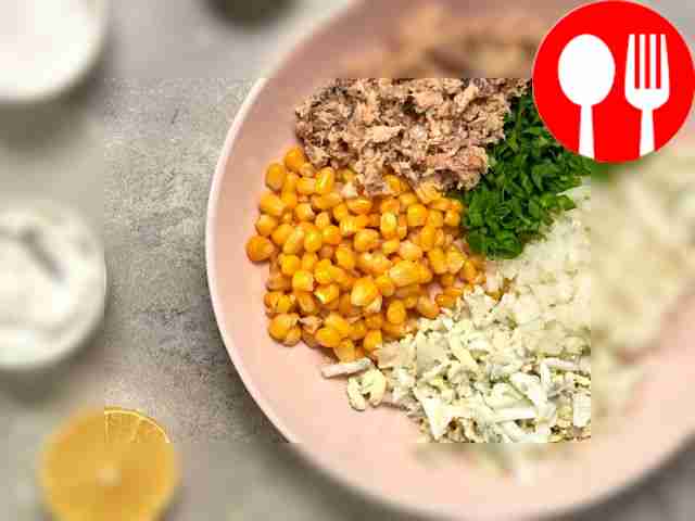 Prepare the salad. Place the chopped...