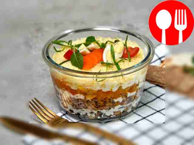 Fish salad without potatoes