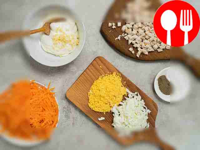 Grind the ingredients. Cut the chicken into...