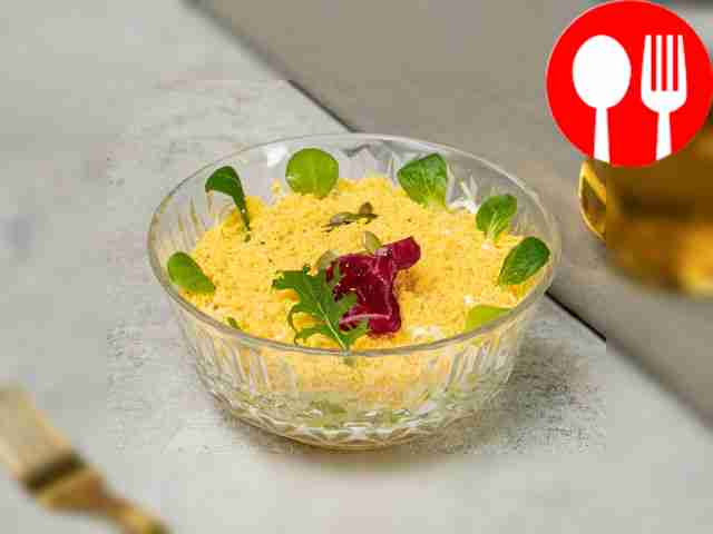 Салат «Нежность» с сыром