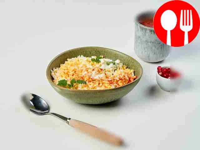 Салат «Нежность» с огурцом и сыром