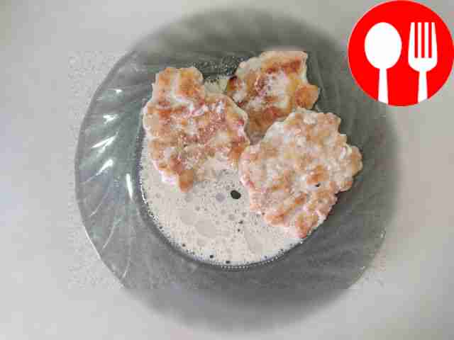 Ароматные оладьи из куриного филе Fragrant chicken fillet pancakes