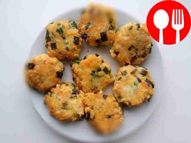 Fragrant pancakes with pollock fish