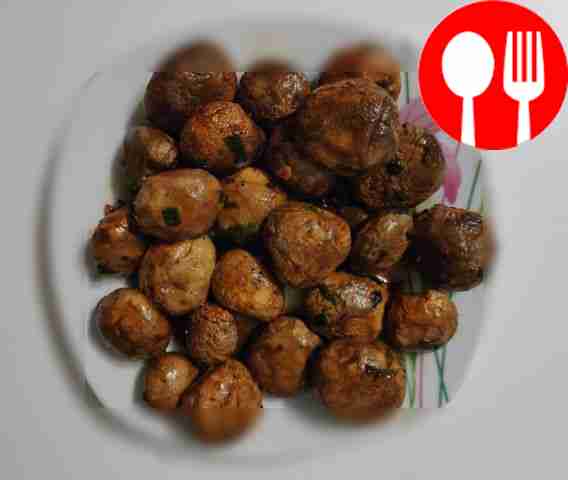 Quick mushroom appetizer