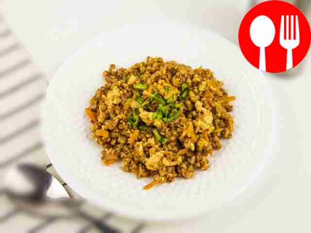 Гречка с фаршем