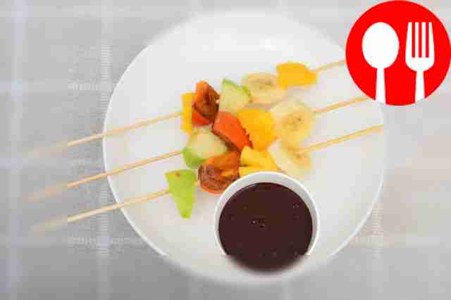 Фондю шоколадно-вишневое