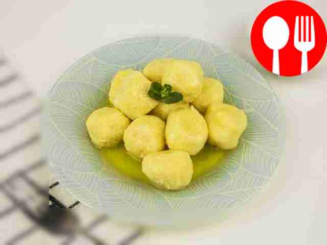 Галушки с творогом