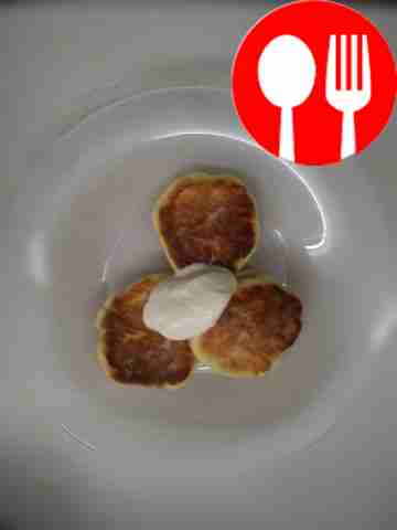 Сырники с изюмом