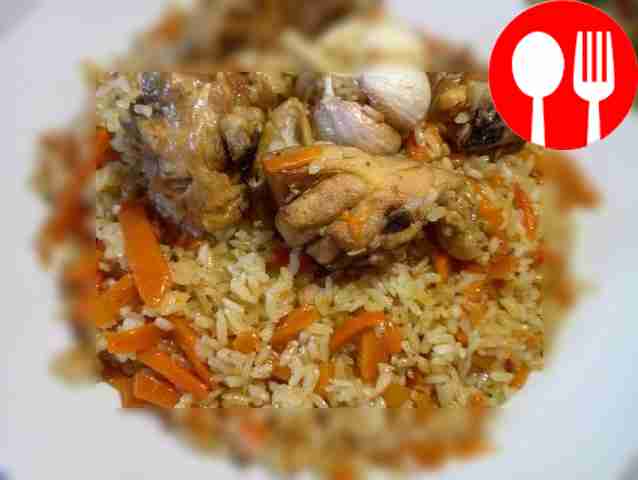 Плов с курицей ароматный