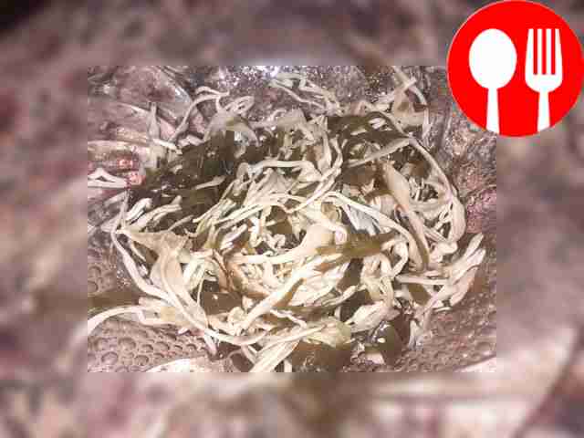 Витаминный салат из капусты с соевым соусом