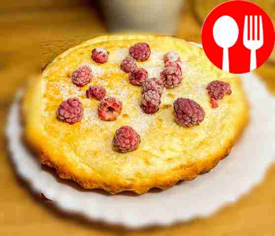 Творожно-кокосовая запеканка