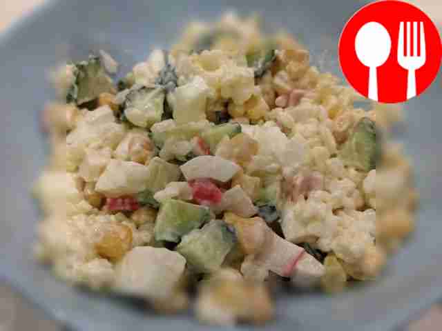 Salad “Crab Atmosphere”