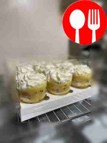 Trifle "Mango and passion fruit"